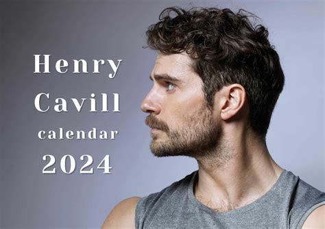 henry cavill 2024 calendar